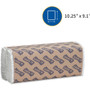Genuine Joe C-Fold Paper Towels - 1 Ply - C-fold - 13" x 10.13" - White - Absorbent, Embossed - For (GJO21120PL)