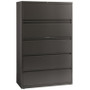 5 Drawer 42"W Lateral File Charcoal - 42"W x 18.75"D x 68"H (MOS17651CHA)