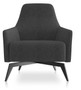 Anza Lounge Chair,FRIFD356CHARCOAL