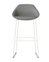 Jest Bar Stool / White Base,FRIFARSYSCH10PSTEEL