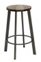 Metro Stool 25"H Wood Seat - 18.5"W x 18.5"D x 25"H (KFICT6100LFT)