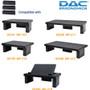 DAC Stax Monitor Riser Block Kit with 2 USB Charging Ports - 6" Length x 1.5" Width x 1.5" Height - (DTA02270)