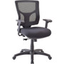 MOS62008,Conjure Swivel/Tilt Task Chair - Fabric Seat - Mid Back - Black - 1 Each