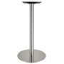 Rectangular Cafe Height Table with Brushed Aluminum Base - 66"W x 30"D x 42"H (MOSPLTABLE265)