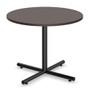28"H Metal Base for All Cafe Tops Black - (MOSPLTXBM33BLK)