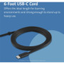 Kensington USB-C Hi-Fi Headphones - Stereo - Black - USB Type C - Wired - Over-the-head - Binaural (KMW97456)