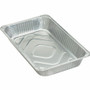 Genuine Joe Full-size Disposable Aluminum Pan - Cooking, Serving - Disposable - Silver - Aluminum - (GJO10703)