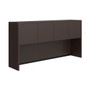 Overhead Hutch With Laminate Doors - 71"W x 15"D x 36"H (MOSPL144OH/MOSPL44LD2)