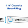 Avery Economy Binder - 1 1/2" Binder Capacity - Letter - 8 1/2" x 11" Sheet Size - 275 Sheet - (AVE04401)