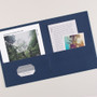 Avery Letter Pocket Folder - 8 1/2" x 11" - 40 Sheet Capacity - 2 Internal Pocket(s) - Paper - (AVE47985)