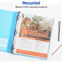 Avery Economy Recycled Sheet Protectors - Acid-free, Archival-Safe, Top-Loading - For Letter 8 (AVE75537)