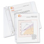 C-Line Standard Weight Poly Sheet Protectors - Clear, Top Loading, 11 x 8-1/2, 100/BX, 62027 (CLI62027)