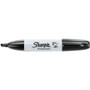 Sharpie Large Barrel Permanent Markers - Wide Marker Point - Chisel Marker Point Style - Black Ink (SAN38201)