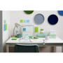 Post-it Super Sticky Notes - Oasis Color Collection - 270 - 4" x 6" - Rectangle - 90 Sheets - (MMM6603SST)