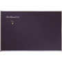 Quartet DuraMax Porcelain Magnetic Chalkboard - 48" (4 ft) Width x 36" (3 ft) Height - Black - - - (QRTPCA304B)