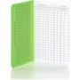 Wilson Jones Foreman's Time Book - Cloth Bound - 4.13" x 6.75" Sheet Size - White Sheet(s) - Green (WLJS802)