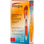 Integra Retractable 0.5mm Gel Pens - Fine Pen Point - 0.5 mm Pen Point Size - Retractable - Red - - (ITA36158)