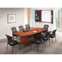 8' Boat Shape Conference Table Top - 96"W x 36/48"D x 29"H (MOSPL236T)