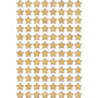 Trend Gold Sparkle Stars superShapes Stickers - Sparkle Stars Shape - Self-adhesive - Acid-free, - (TEP46403)