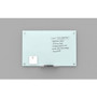 U Brands Magnetic Glass Dry Erase Board - 35" (2.9 ft) Width x 47" (3.9 ft) Height - Frosted White (UBR2299U0001)
