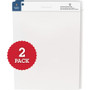 Business Source Self-stick Easel Pads - 30 Sheets - Plain - 25" x 30" - White Paper - Cardboard - - (BSN38591)