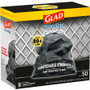Glad ForceFlexPlus Drawstring Large Trash Bags - Large Size - 30 gal Capacity - 30" Width x 32.01" (CLO78997)