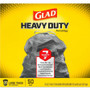 Glad ForceFlexPlus Drawstring Large Trash Bags - Large Size - 30 gal Capacity - 30" Width x 32.01" (CLO78997)