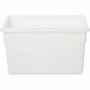 Rubbermaid Commercial 21.5-Gallon Food/Tote Boxes - Transporting, Storing - Dishwasher Safe - Clear (RCP3301CLECT)