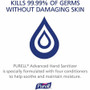 PURELL Advanced Hand Sanitizer Gel - 50.7 fl oz (1500 mL) - Pump Bottle Dispenser - Kill Germs (GOJ501504)