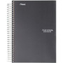 Five Star 5-Subject Notebook - Wire Bound - College Ruled - 6" x 9 1/2" - White Paper - Plastic - - (MEA06184)