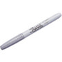 Sharpie Metallic Permanent Markers - Fine Marker Point - Metallic Silver Liquid Ink - Gray Barrel - (SAN2003899)