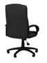 Glance Series Executive Manager chair LeatherPlus, Black - 26.75″W x 28″D x 43.5″-47″H (MOSXSL15803BLK)