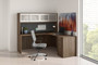 Classic Executive L-Shaped Workstation Office Suite with Optional Drawers