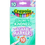 Crayola Colors of Kindness Markers - Fine Marker Point - Multi - 1 Pack (CYO587807)