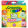 Crayola Silly Scents Slim Scented Washable Markers - Broad Marker Point - 1 Pack (CYO588274)