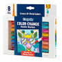 Crayola Color Change Doodle Markers - Chisel Marker Point Style - Multicolor - 8 / Pack (CYO588315)