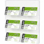 Deflecto Business Card Holder - 9.8" x 8.5" x 1.8" x - Acrylic - 1 Each - Clear (DEF70601)