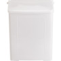 Safe-Use Sanitary Napkin Receptacle - Wall Mountable - 10.6" Height x 9" Width x 4.6" Depth - - - 1 (IMP1102)
