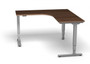 3-Stage L-Shaped Adjustable Height Table - Right / Left Return (MOSSUITEPLT18)