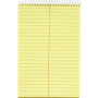 TOPS Docket Steno Book - 100 Sheets - Coilock - 6" x 9" - Canary Paper - Forest GreenChipboard - - (TOP63851)