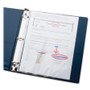 Business Source Sheet Protectors - 5 mil Thickness - For Letter 8 1/2" x 11" Sheet - 3 x Holes - - (BSN16511)