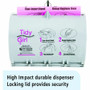 Stout Tidy Girl Feminine Hygiene Bags Dispenser - 1 Each - Smoke Gray - ABS Resin (STOTGUDP)