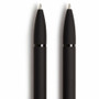 U Brands Monterey Soft Touch Ballpoint Pens - Midnight, 12 Count - 1 mm Pen Point Size - - Black - (UBR3786U0124)