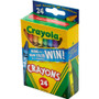 Crayola Regular-Size Crayons - 3.6" Length - 0.3" Diameter - Assorted - 24 / Box (CYO523024)