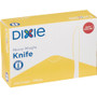 Dixie Heavyweight Disposable Knives Grab-N-Go by GP Pro - 100 / Box - 10/Carton - Knife - 1000 x - (DXEKH207CT)