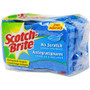 Scotch-Brite No Scratch Scrub Sponges - 2.8" Height x 4.5" Width x 4.5" Length x 590 mil Thickness (MMMMP3CT)