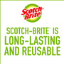 Scotch-Brite StayFresh Sponge - 5.8" Height x 4.6" Width x 4.6" Depth - 4/Pack - Cellulose - (MMM7274FD)