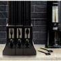 Mind Reader Cutlery Dispenser Utensil Refill - 100/Pack - Spoon - Kitchen, Breakroom - Black (EMSPSPOON100)