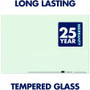 Quartet Element Framed Magnetic Glass Dry-Erase Board - 85" (7.1 ft) Width x 48" (4 ft) Height - - (QRTG8548E)