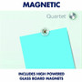 Quartet Magnetic Glass Dry-Erase Board - 48" (4 ft) Width x 36" (3 ft) Height - Brilliance White - (QRTG24836W)